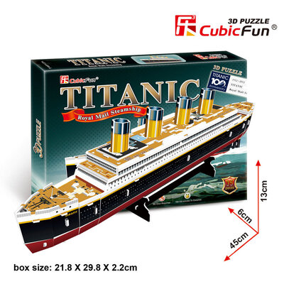 Titanik Maketa 3D Puzzle
