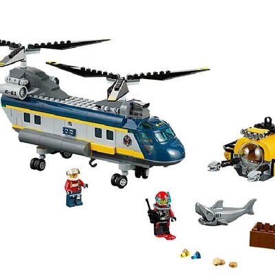 LEGO® City kocke Morske dubine - Helikopter LE60093
