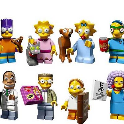 LEGO® kockice Minifigure serija 2 - Simpsonovi LE71009