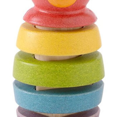 Plan Toys Drvena slagalica Didaktički prstenovi Meda 5622