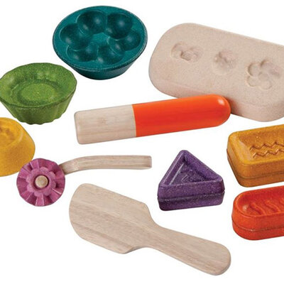 Plan Toys dečiji drveni set za male pekare 5697