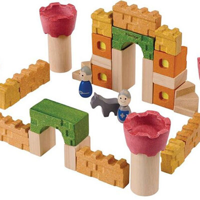 Plan Toys drvene kocke Zamak 5651