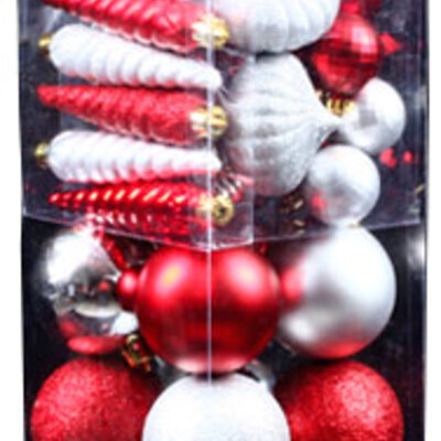 Komplet Ukrasa Za Jelku 45 Komada