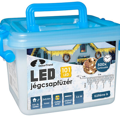 Novogodišnje Lampice LED Mreža Za Spoljnu ili Unutrašnju Upotrebu 6 x 0.4 m KDL 140