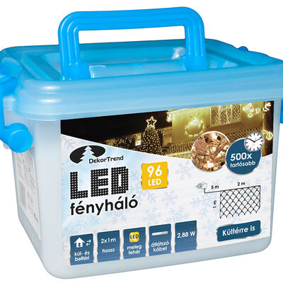 Novogodišnje Lampice LED Zavesa Za Spoljnu ili Unutrašnju Upotrebu 2 x 1 m KDL 146