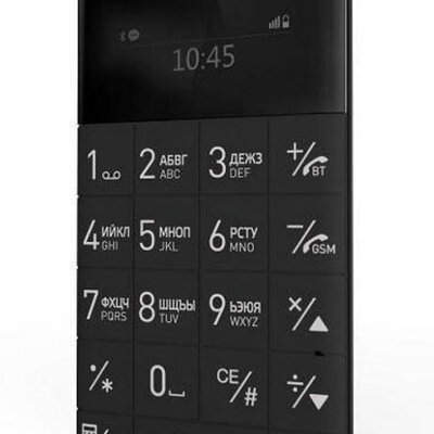 Elari CardPhone Mobilni telefon veličine kreditne kartice crni ELCPBLK