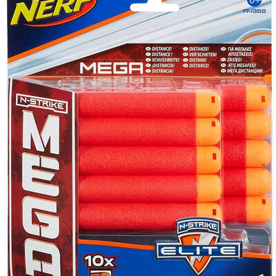 Nerf N-Strike Mega municija 10 komada A4368