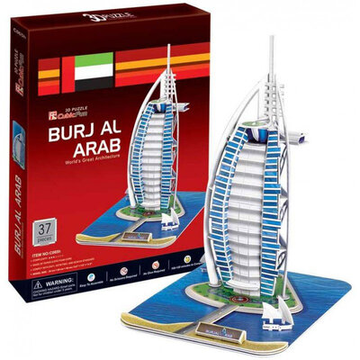 CUBIC FUN Burj Al Arab UAE Maketa 3D Puzzle P179