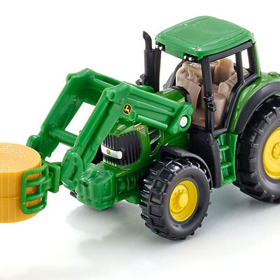 Siku John Deere Traktor sa hvataljkom za bale 1379