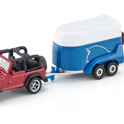 Siku Džip sa prikolicom za konje 1651