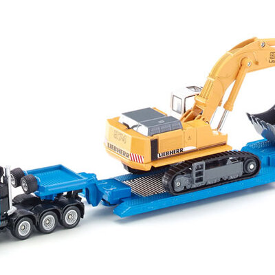 Siku Kamion teški transporter sa bagerom na prikolici 1:87 1847