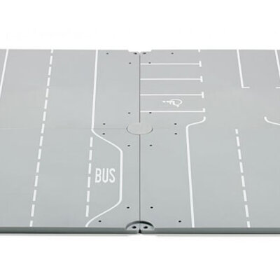 Siku saobraćajnice sa ucrtanim parking mestima 5599