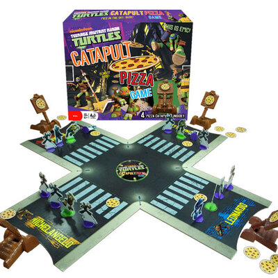 Društvena igra Nindža kornjače Katapultiraj Pizzu! 05-932000