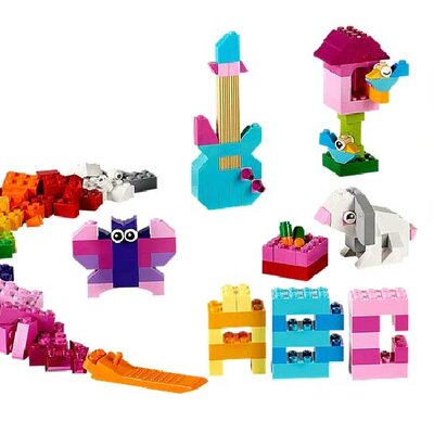 LEGO® Classic Kreativne kockice za devojčice LE10694