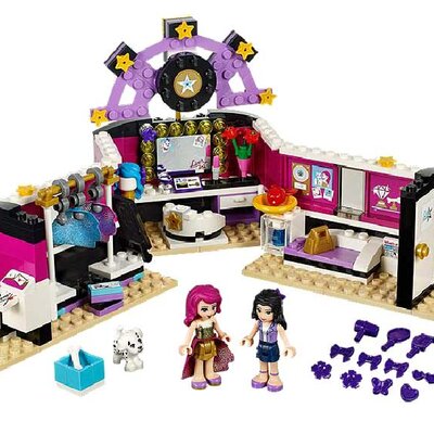 LEGO® FRIENDS kocke Ema - Garderoba pop zvezde LE41104