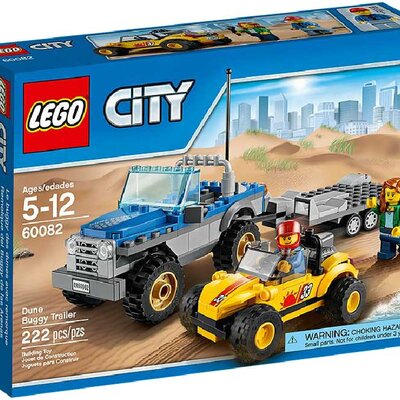 LEGO® City kocke Džip s prikolicom i bagi LE60082
