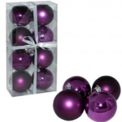 Ukrasi Za Jelku 8 komada - Kugle 7 cm