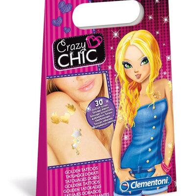 Clementoni zlatne tetovaže Crazy Chic 