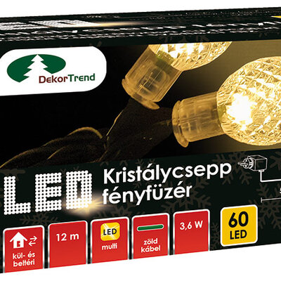 Novogodišnje LED Lampice 12 m + 5 m spoljna i unutrašnja upotreba