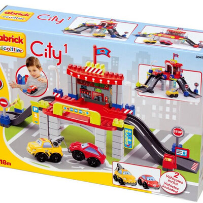 Ecoiffier garaža sa autićima City 1 SM003047