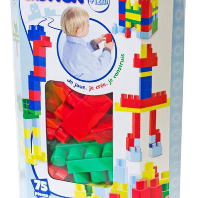 Ecoiffier Abrick Kocke u kutiji 75 komada SM007381