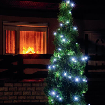 Novogodišnje LED lampice 200 kom 14 metara LED208/WH spoljna i unutrašnja upotreba