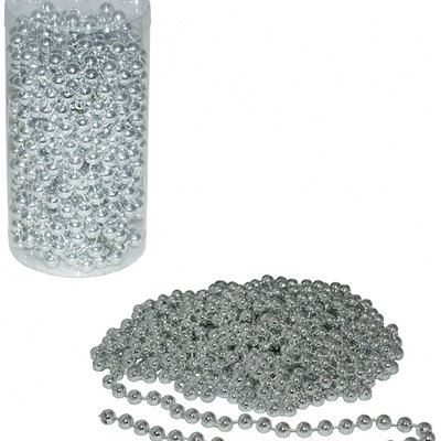 Perlice Za Ukrašavanje Jelke Lančić Srebrni 10 m