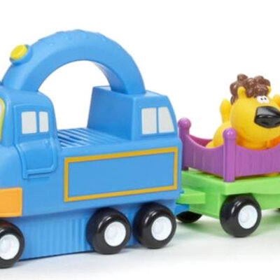 Little Tikes lokomotiva sa ručkom i prikolicom LT636172