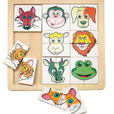 WoodyLand - Puzzle za najmlađe: Likovi životinja 90312