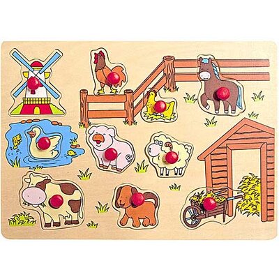 WoodyLand - Drvena uklapalica Farma 90072