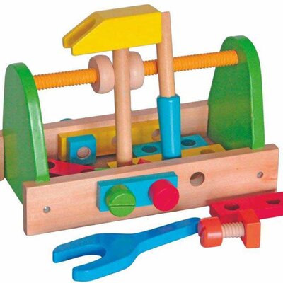 WoodyLand Drvena kutija za alat 90047