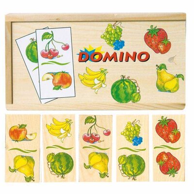 WoodyLand - Drvene domine Voće 90100