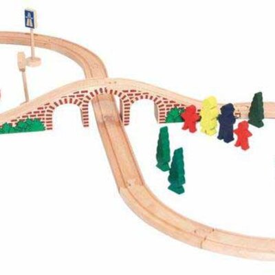 WoodyLand Pruga Osmica 40 delova 90814