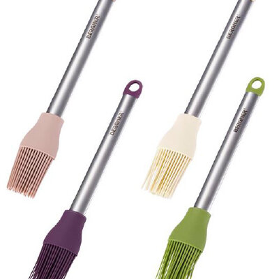 Bergner Silikonska kuhinjska četkica Flexi Kitchen Cream BG-3368-CR