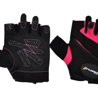 Fitnes rukavice Xplorer roze M 06641