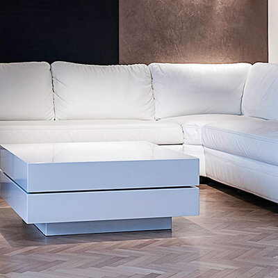 Klub Sto Maxx X Move Beli 80 x 80 x 35 cm