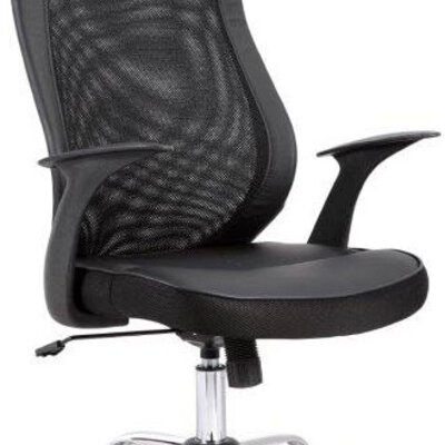 Kancelarijska Fotelja Teo MSI Crni Mesh