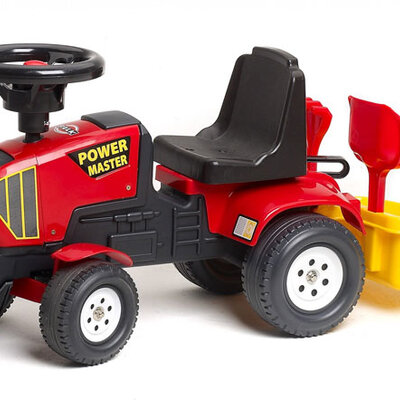 Falk Toys Dečji traktor sa korpom Guralica 1013A