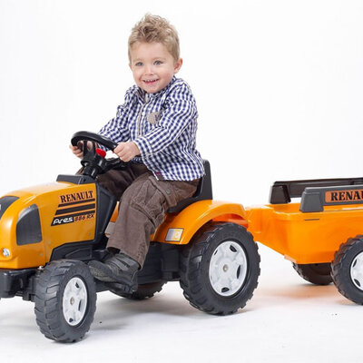 Falk Toys Dečji traktor na pedale sa prikolicom 993B