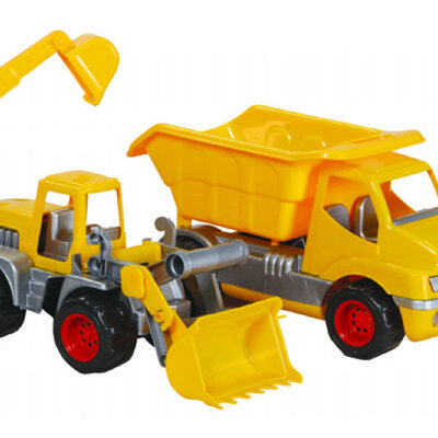 Veliki kamion set 2 u 1 Kiper i Bager MGS 0805