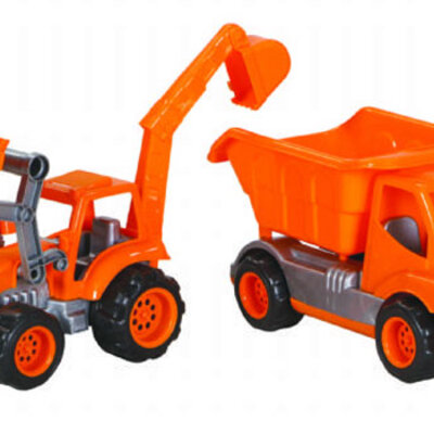 Veliki kamion set 2 u 1 Kiper i Bager MGS 0811