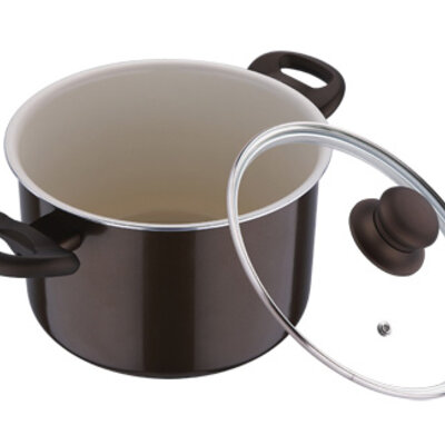 Bergner Keramička šerpa sa poklopcem 4.8l Bellini BG-6998