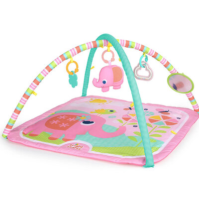 Bright Starts Bebi aktiviti gimnastika za igru Fancy Flowers