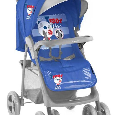 Bertoni Lorelli Kolica Foxy sa prekrivačem Blue Soccer