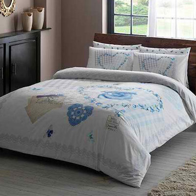 Posteljina Alice Mavi V03 Single