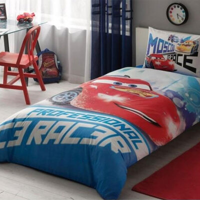 Dečija posteljina Disney Cars Ice Racers