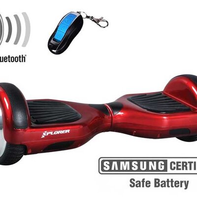 Xplorer Hoverboard City Crveni Balance Scooter 6663