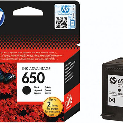 HP No.650 crni Original Ink Advantage Kertridž CZ101AE