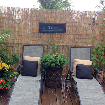 Ograda - Paravan Od Trske 5 x 2 m 95-307