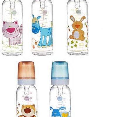 Canpol Baby Flašica 250 ml Vesele životinje 11/841